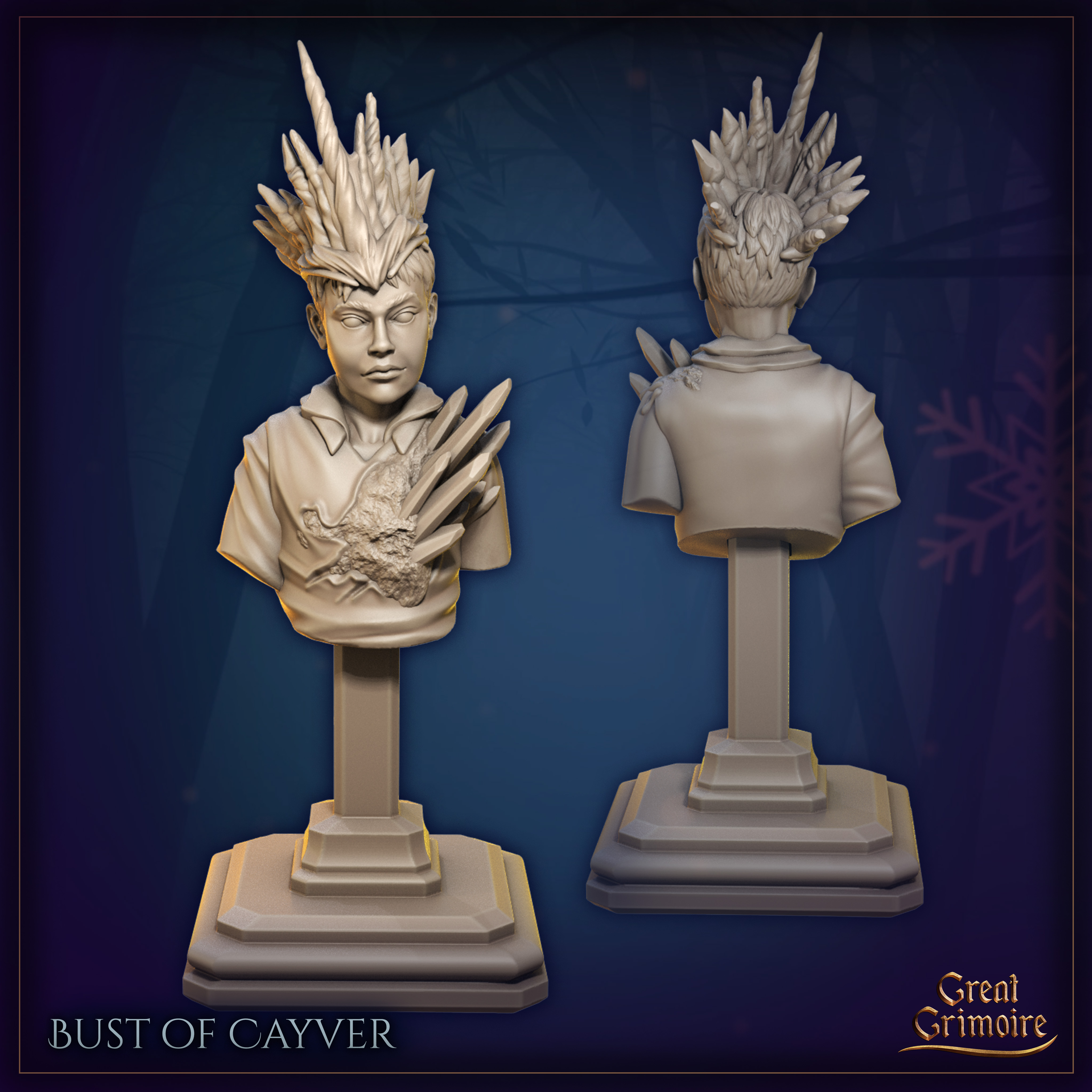 Bust of Cayver